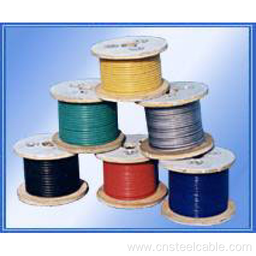 Nylon coated Galvanized Steel Cable